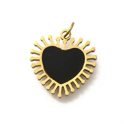 304 Stainless Steel Enamel Charms