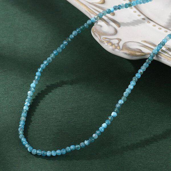 Natural Apatite Beaded Necklaces