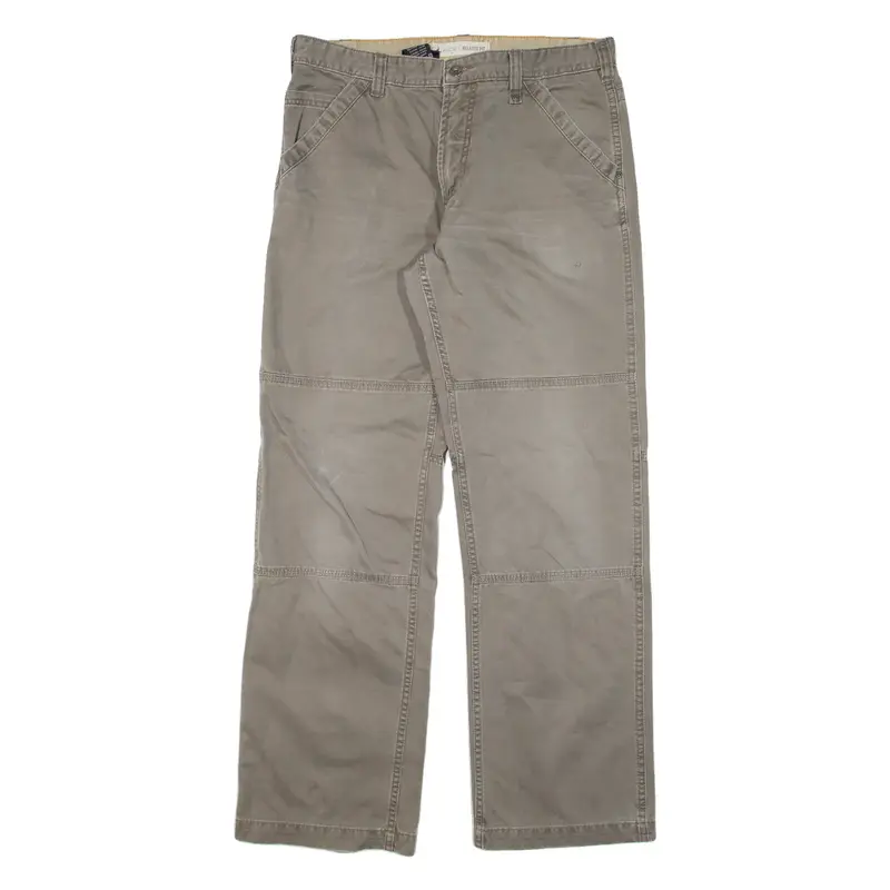 ALCW Mens Trousers Grey Regular Straight W36 L34