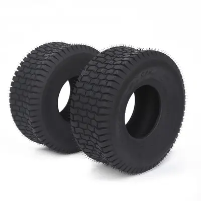 Garvee 16x6.50-8 Lawn Mower Tires, Set of 2, 4 PLY Tubeless Lawn Tractor Tires, 16x6.5x8 Riding Mower & Golf Cart Tire Replac...