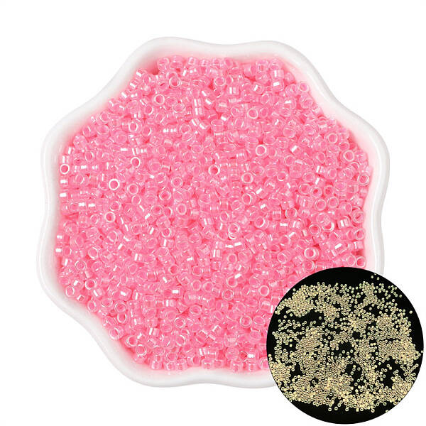 Luminous Glow in the Dark Glass Seed Beads
