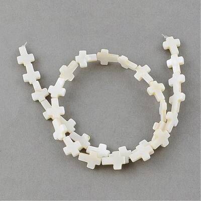 Natural Sea Shell Beads Strands