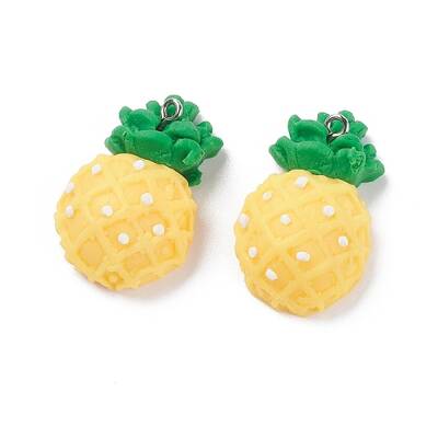 (Defective Closeout Sale: White Spot Shed)Handmade Polymer Clay Pendants