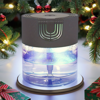 Home Air Purifier Aromatherapy Diffuser Space Humidifier, 3 in 1 Filtration System, Air Purifier for Smoke Pollen Dander Smel...