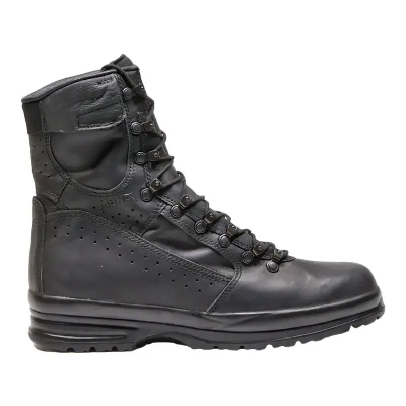 MENDL Lace-Up Boots Black Leather Mens UK 11