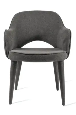 Gray Dining Armchair | Pols Potten Cosy
