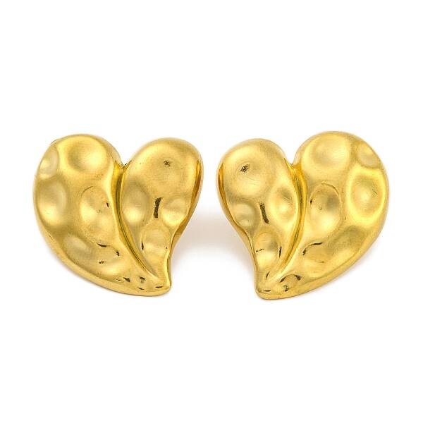 Ion Plating(IP) 304 Stainless Steel Stud Earrings
