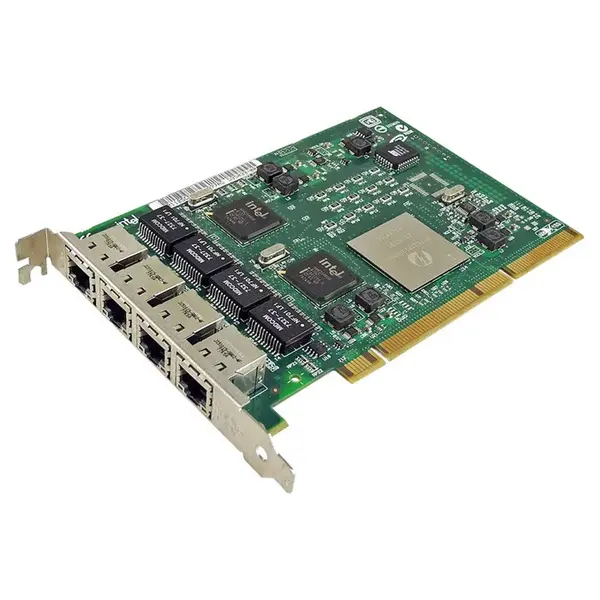 73P5201-06 IBM PRO/1000 GT Quad-Ports 1Gb/s 10Base-T/100Base-TX/1000Base-T Ethernet PCI-X Server Network Adapter by Intel