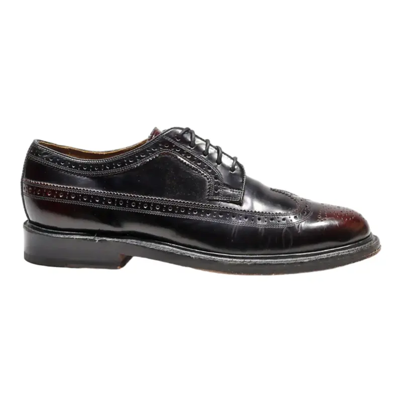 JOOP Brogue Shoes Maroon Leather Mens UK 9