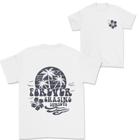 Women's Tropical Graphic T-Shirt Short Sleeve Round Neck Casual Vacation Top with Palm Tree And Floral Print Tee for Summer T...