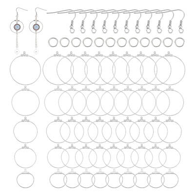 DIY Circle Drop Earring Making Kit