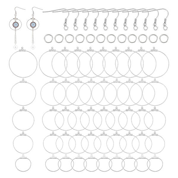 DIY Circle Drop Earring Making Kit