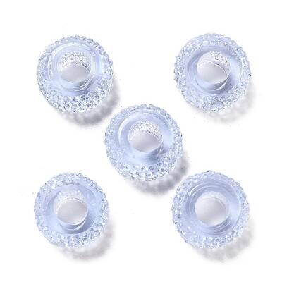 Transparent Resin European Beads