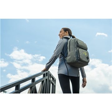 20 Custom Graphite Deluxe 15 Inch Laptop Backpack - Padded Sleeve ...