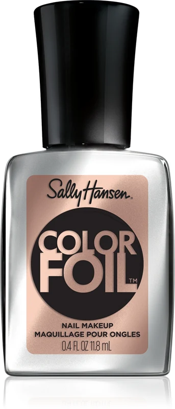 Sally Hansen Color Foil Mirror Effect Nail Polish Color 100 Rose Beam 11.8ml