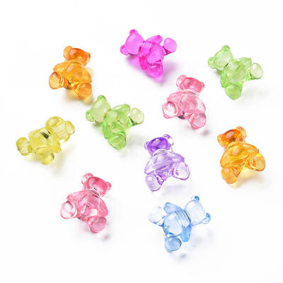 Transparent Acrylic Beads