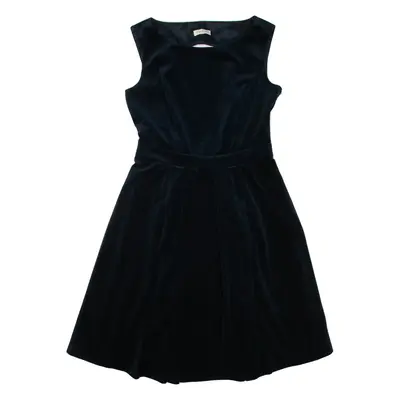 MONSOON Lined Womens Fit & Flare Dress Green Sleeveless Short M