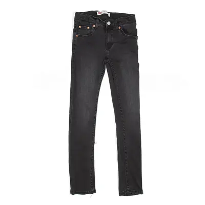 LEVI'S 510 Jeans Black Denim Slim Skinny Girls W24 L26
