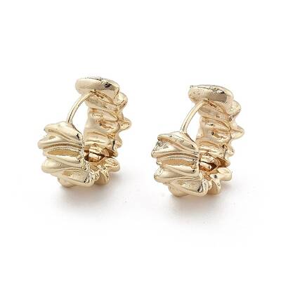 Brass Hoop Earrings for Women