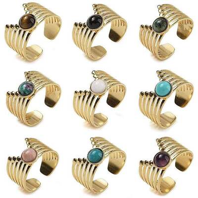 Natural & Synthetic Gemstone Finger Rings