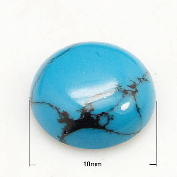Synthetic Turquoise Cabochons