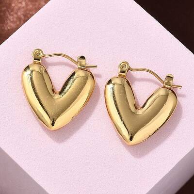 304 Stainless Steel Hoop Earrings for Women