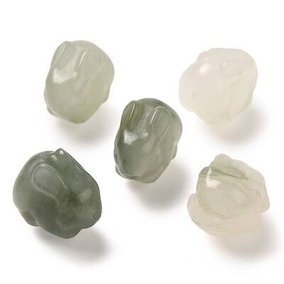 Natural Jade Carved Beads