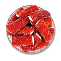 Swedish Candy Sour Strawberry Logs- 4oz