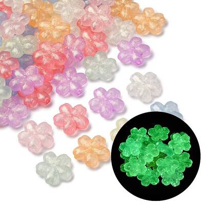 Luminous Transparent Acrylic Beads