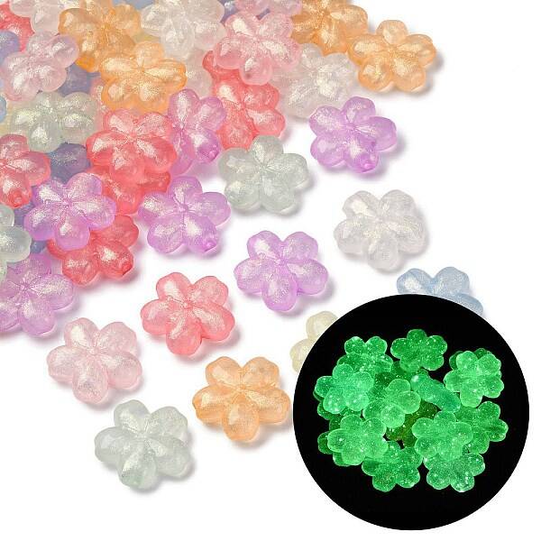 Luminous Transparent Acrylic Beads