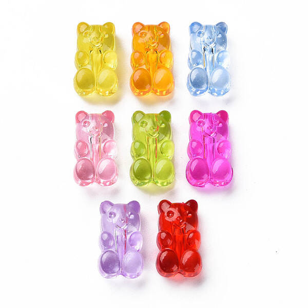 Transparent Acrylic Beads