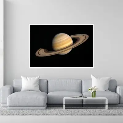 Saturn’s Rings - Majestic Minimalism