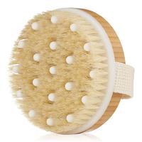 Wooden Body Scrubber, 1 Count Dry & Wet Use Body Brush, Body Massager, Bathing Accessories for Home Bathroom, Bathing Loofah ...