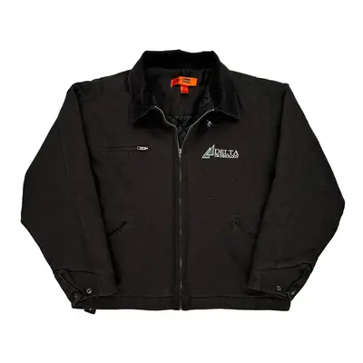 Delta Technology Corner Stone Jacket - 2XL Black Cotton | Size: xx-large