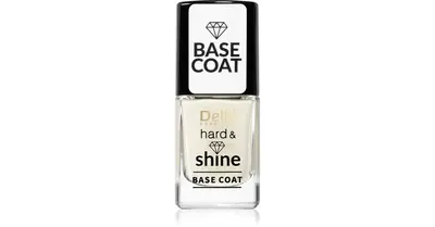 Delia Cosmetics nail base coat hardens and illuminates 11 ml