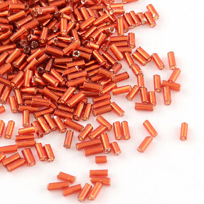 Glass Bugle Beads