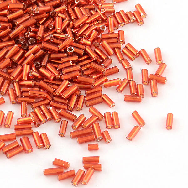 Glass Bugle Beads