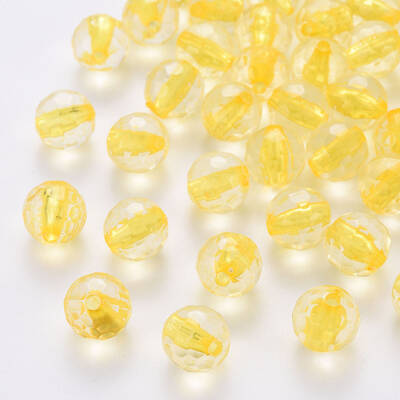 Transparent Acrylic Beads