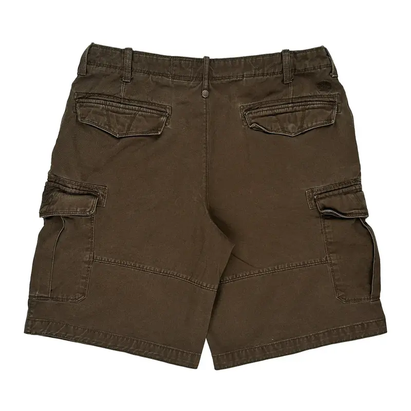 Timberland Cargo Shorts - 36W 10L Brown Cotton | Size: 36″ waist
