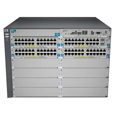 HP J8700A | ProCurve 5400 zl Series 5412zl-96G 96 x RJ-45 Ports 10/100/1000Base-T + 8 x open module Slots Layer 3 Managed Rac...
