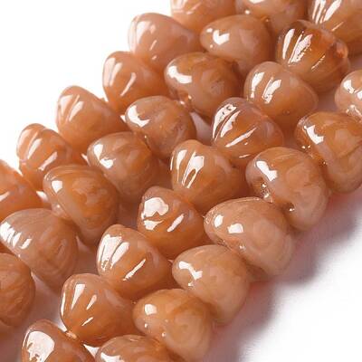 Autumn Theme Handmade Lampwork Beads Strands
