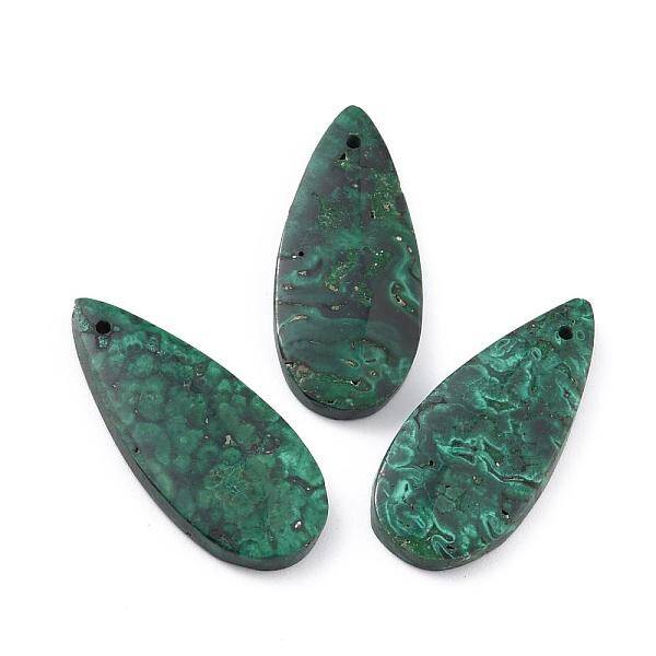 Natural Malachite Pendants