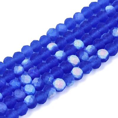 Transparent Glass Beads Strands