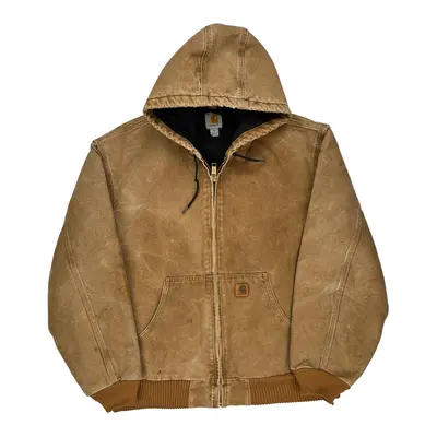 Workwear Carhartt Jacket - XL Brown Cotton