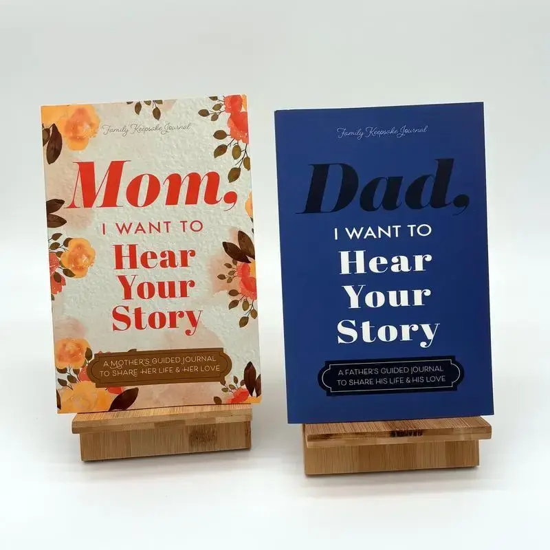 [Ideal Gift For Parents] Hear Your Story - Mom and Dad, I Want to Hear Your Story Bundle - 2 Book Bundle