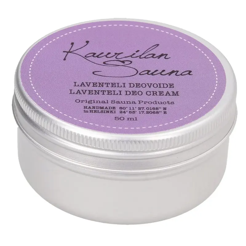 Kaurilan sauna Vegan Deodorant Cream Lavender (50 ml)