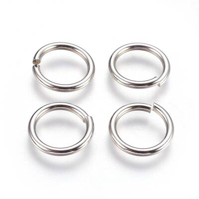Tarnish Resistant 304 Stainless Steel Open Jump Rings