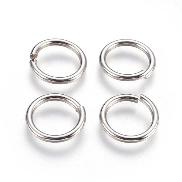 Tarnish Resistant 304 Stainless Steel Open Jump Rings