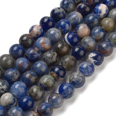 Natural Sodalite Beads Strands