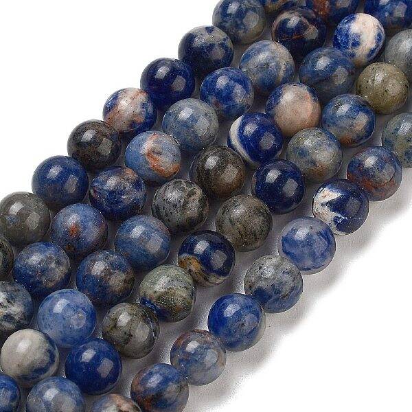 Natural Sodalite Beads Strands